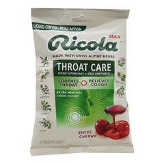 Ricola Max Swiss Cherry Throat 34ct bag - Exp. 3/27