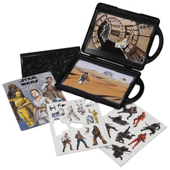 Star Wars The Rise Of Sky Walker Book And Magnetic  Playset Includes 23 Magnets - pre priced sticker $15.99