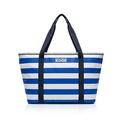 Explorers Edge Tote Bag - Blue, White Strips