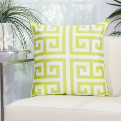 Nourison Outdoor Pillow - APPLE GREEN