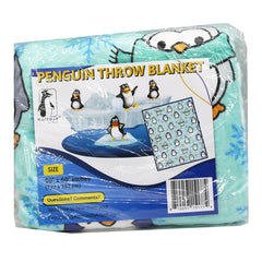 Penguin 3 Throw Blanket- 810057150227