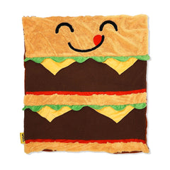 Good Banana Plush Blanket - Cheeseburger