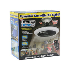 Breeze Brite Powerful Fan With Led Light