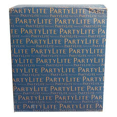 Silver-Rimmed Glass Hurricane