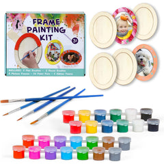 Picture Frame Painting Kit 6 Oval Frames