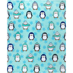 Penguin 3 Throw Blanket- 810057150227