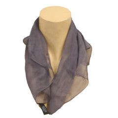 Solid Chiffon Neck Scarf - One Style + Assorted Soild Color