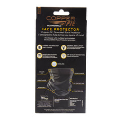 Copper Fit Guardwell Face Protector - Adult Size / Charcoal