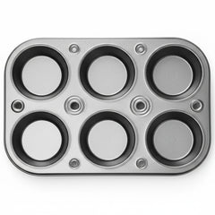 6-Cup Muffin Pan | Bakeware – No Retail Packaging