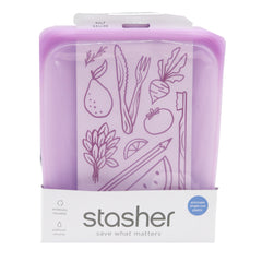 Stasher Half Gallon Bag - Rainbow Purple