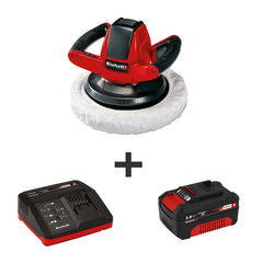 Einhell Cordless Car Polisher Kit 3.0 Ah Power X Charger