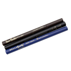 Belle Beauty - Waterproof Liquid EyeLiner Trio - Black, Deep Brown & Navy