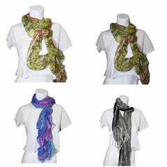 Collection Eighteen Short Wraps - Assorted Sizes And Colors - Under $30.00