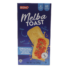 Bisno Melba Toast Original 7.0 oz