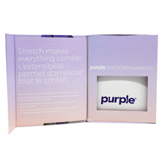 PURPLE SS SHEET SET True White - King