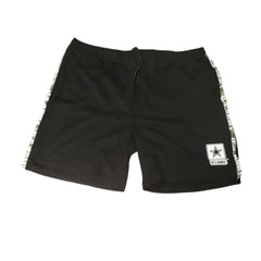 BIG & TALL MEN'S US ARMY - CVC FRENCH TERRY - BLACK (WS# 81518B / 81517) ~ Shorts