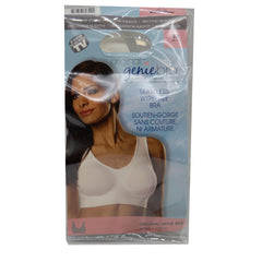 Genie Bra WHite / 3X Clear bag w/ French & English Color Insert