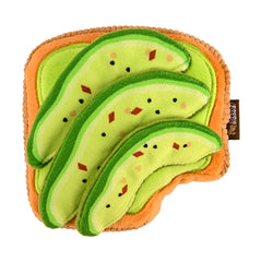 P.L.A.Y.	Avocado Toast Brunch Mini Plush Dog Toy