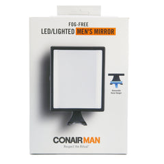 2X MAG LED FOG FREE MIRROR  RECTANGULAR