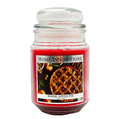 Home Innovations Warm Apple Pie 18 oz Candle