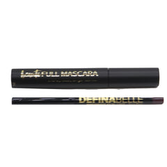 Belle Beauty - Mascara Jet Black & Eyeliner Deep Plum Set