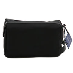 BAIN MILLER - NYLON TOILETRY BAG - BLACK