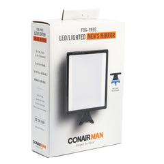 2X MAG LED FOG FREE MIRROR  RECTANGULAR