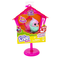 Little Live Pets Set-2 Lil' Birds w/ Birdhouses UPC # 6-30996-26103-3 / 6-30996-26102-6