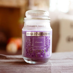 Home Innovations 18oz Jar Candle - Lavender