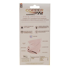 Copper Fit Guardwell Face Protector Youth Size - Pink - As Seen On TV