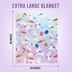 Bunny Throw Blanket