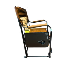 24V Heated Directors Chair - Brown