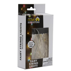 Home Innovations Multi Color 70 Battery Led Fairy String Lights