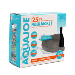 Aqua Joe FiberJacket 25 ft Flexible Hose - AJFJH25-58-PRO