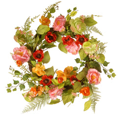 22 Spring Flower Wreath - Pack 1/12- Reshippable Inner Box