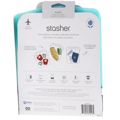 Stasher Quart Bag - Aqua