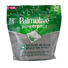 Palmolive PowerPacs Dishwasher Detergent Pods - 36 Count