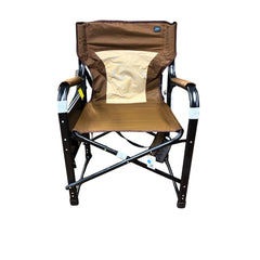24V Heated Directors Chair - Brown