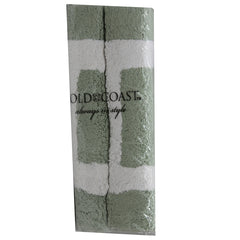 Gold Coast Border Bath Rug - Green/Set of 2