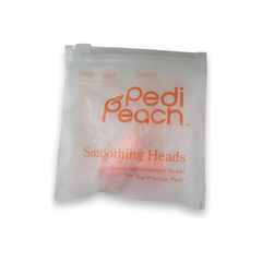 Pedi Peach Smoothing Heads - 3pc set