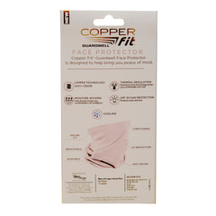 Copper Fit Guardwell Face Protector Youth Size - Pink - As Seen On TV
