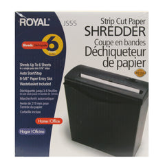 Royal Paper Shredder With Bin