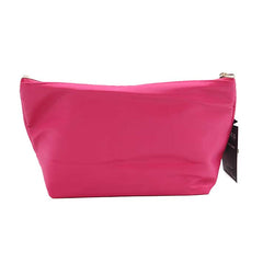 Jones NY -FUCHSIA LARGE RECTANGLE WEDGE COSMETIC BAG