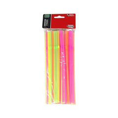 Neon Drinking Straws