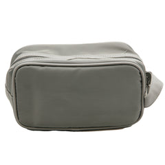 BAIN MILLER - NYLON TOILETRY BAG - GREY