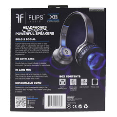 Flips - Audio High Definition Speaker XB Headphones - Grey