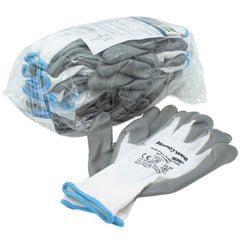 NorthFlex Nitri Task Gloves Med - Charcoal Gray - Sold as a 12pk Bundle