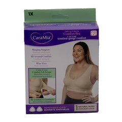 CaraMia Bra Nude 1 pk 1X  F/E Retail Box  - As Seen On TV