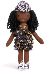 HarperIman Rae 14'' Plush Linen Doll