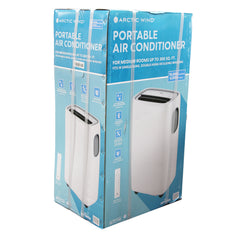 Arctic Wind 10,000 BTU Portable Air Conditioner for Home with Dehumidifier, A/C Portable Air Conditioner for Room, Apartment, and Bedroom, 115V, AC for Small-Medium Rooms up to 350 Sq. Ft. with Remote